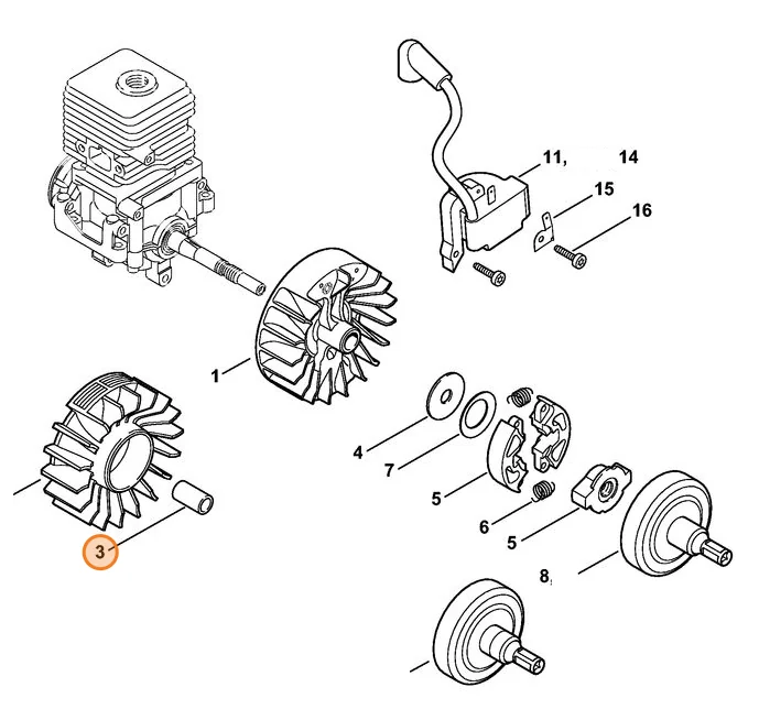 Stihl - 4140-162-9101 - Distanzhülse