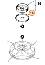 Stihl - 4148-710-1000 - Schutzscheibensatz