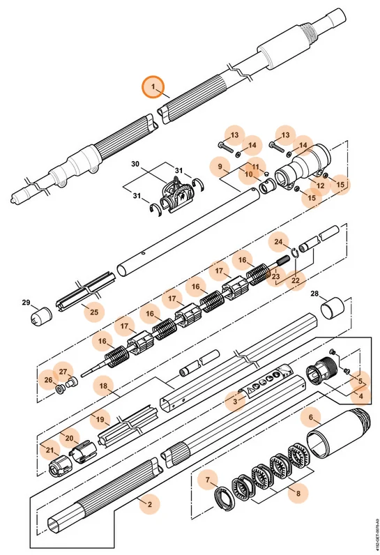 Stihl - 4182-710-7131 - Ausleger