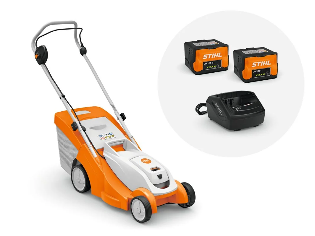 STIHL - 6320-200-0096 - Akku-Rasenmäher RMA 239 mit 2x Akkus AK 30 und Ladegerät AL 101
