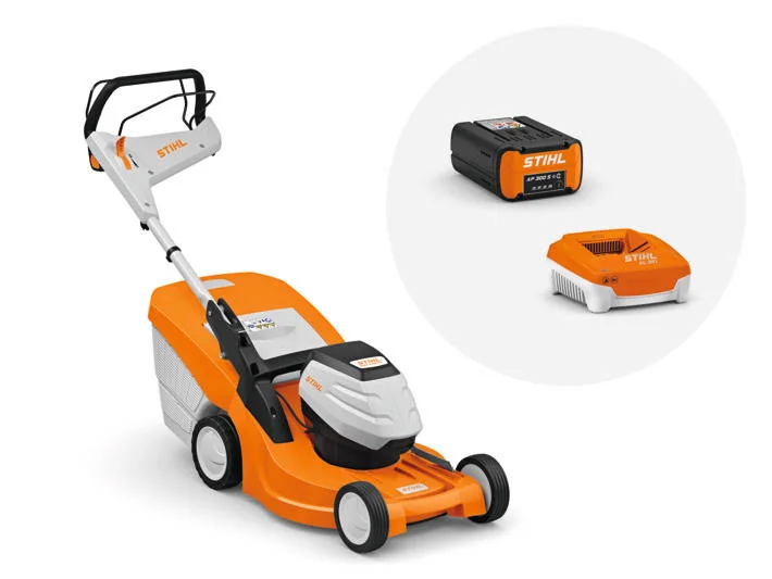 STIHL - 6358-200-0028 - Akku-Rasenmäher RMA 448 PV Set mit Akku + Ladegerät