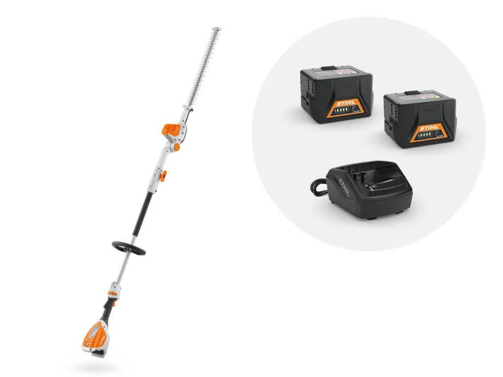 STIHL - HA01-200-0044 - Akku-Heckenschere HLA 56 Set 2x Akku + Ladegerät