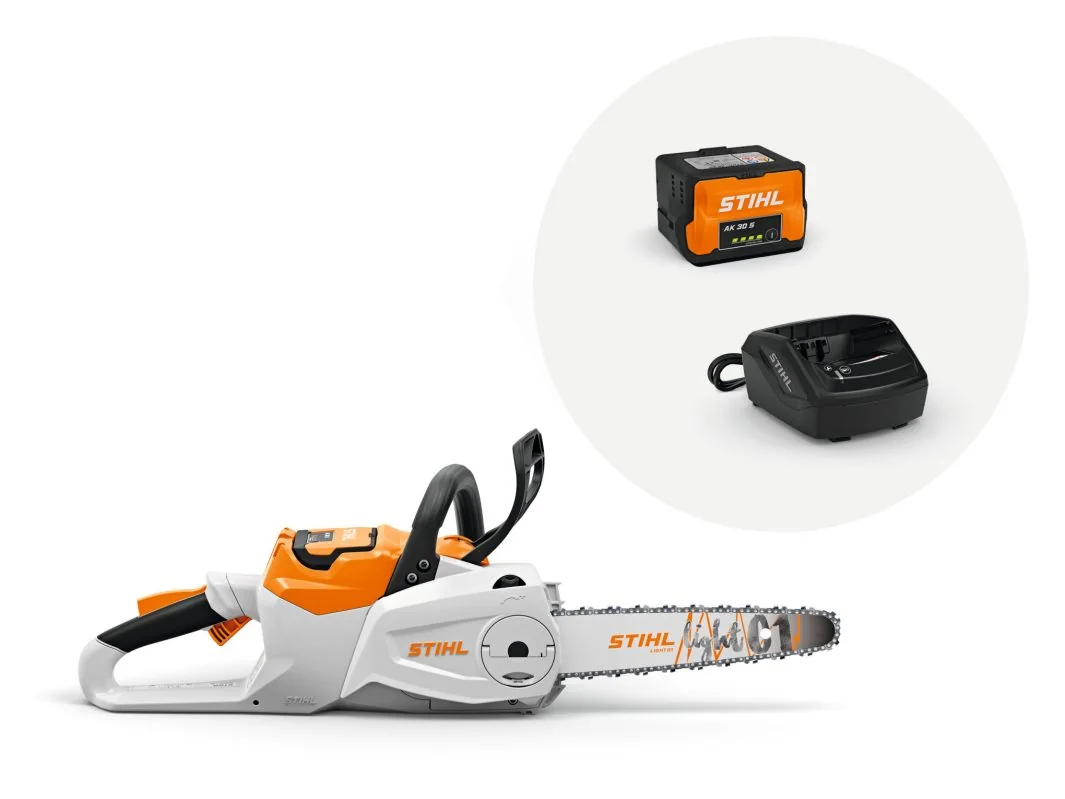 STIHL - MA04-011-5834 - Akku-Kettensäge MSA 80 C-B mit Akku AK 30 S und Ladegerät AL 101