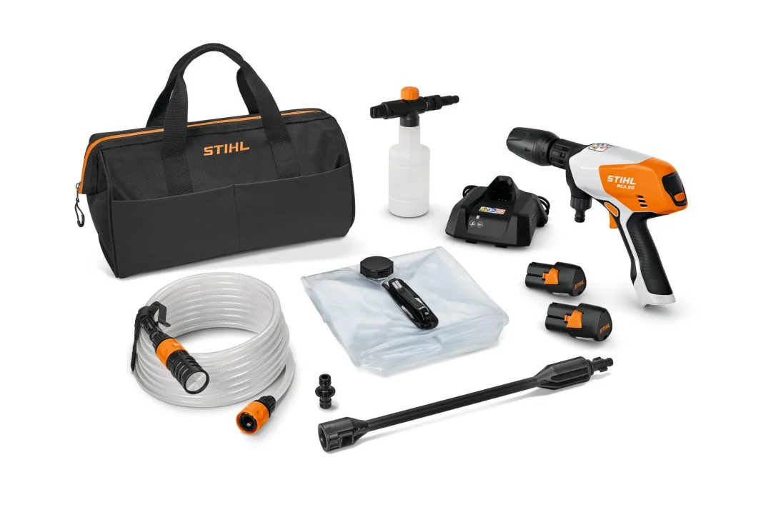 STIHL - RA02-011-7613 - Akku-Hochdruckreiniger RCA20 mit 2 x Akku AS und Ladegerät AL1
