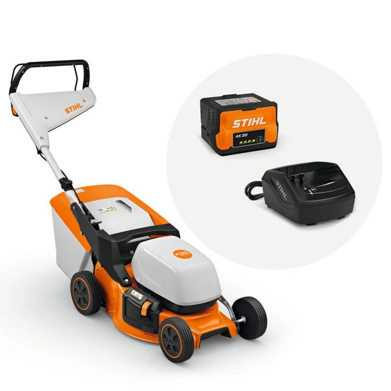 STIHL - WA20-011-1415 - Akku-Rasenmäher RMA 243 Set Akku AK20 und Ladegerät