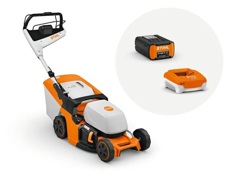 STIHL - WA40-200-0003 - Akku-Rasenmäher RMA 443 PV mit AP300 S Akku und AL301 Ladegerät