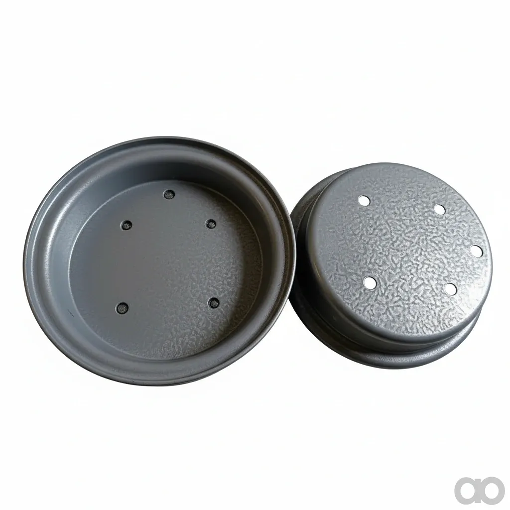Amazone - 969147 - Felgenhaelfte M Ventilbohrung