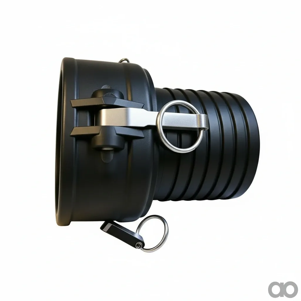 Amazone - GD607 - Kupplung Mutter mit Tuelle 4 Zoll