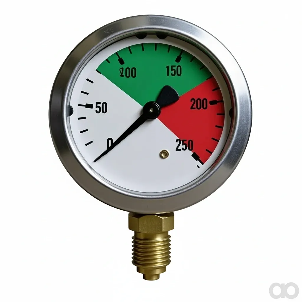 Amazone - GD909 - Manometer D=63 0-250 Bar Gruen