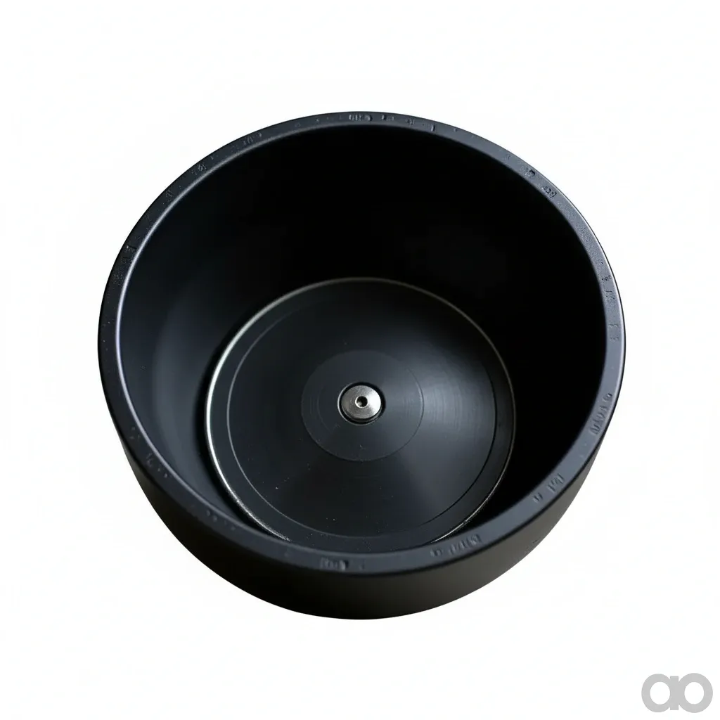 Amazone - IC238 - Wanne Rund 90L Kunst. Schwarz