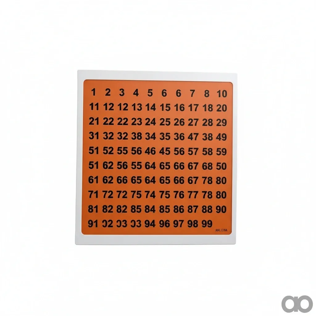 Amazone - ME1066 - Folie Zahlensatz 1-99