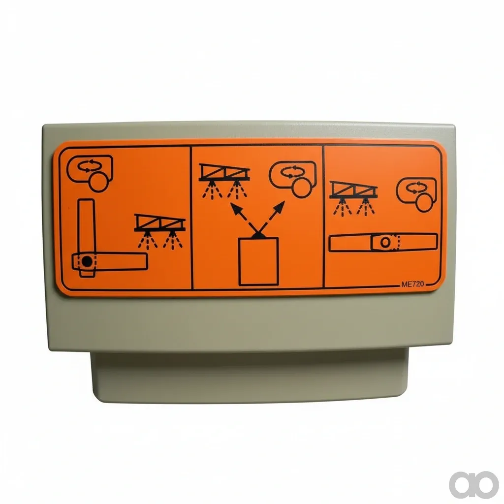 Amazone - ME720 - Folie Spritzen/Roehren NTS UX