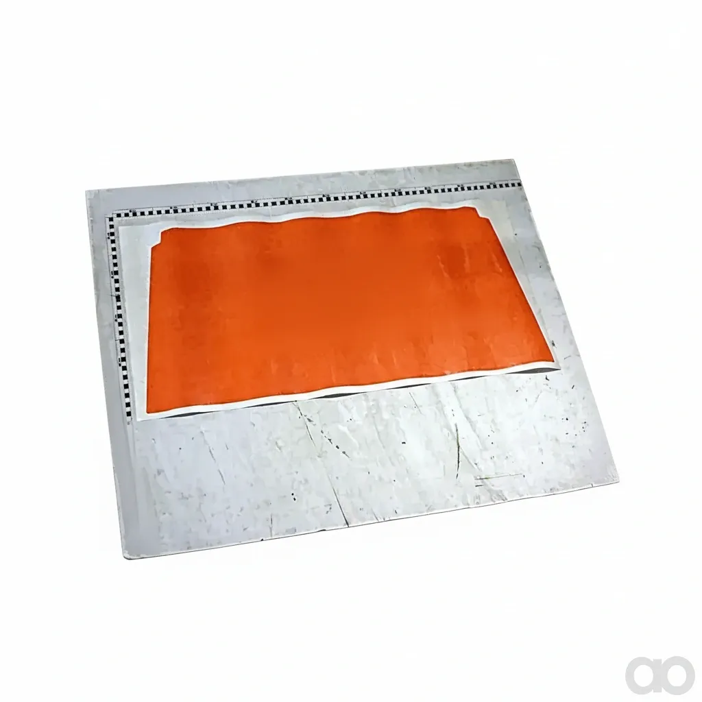 Amazone - MF1153 - Folie Flaeche Orange Saebehaelter