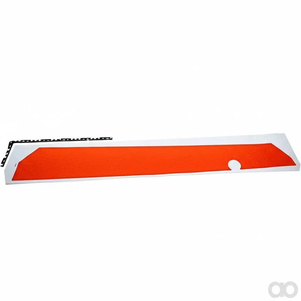 Amazone - MF1203 - Folie Flaesche Orange Vereinzelung