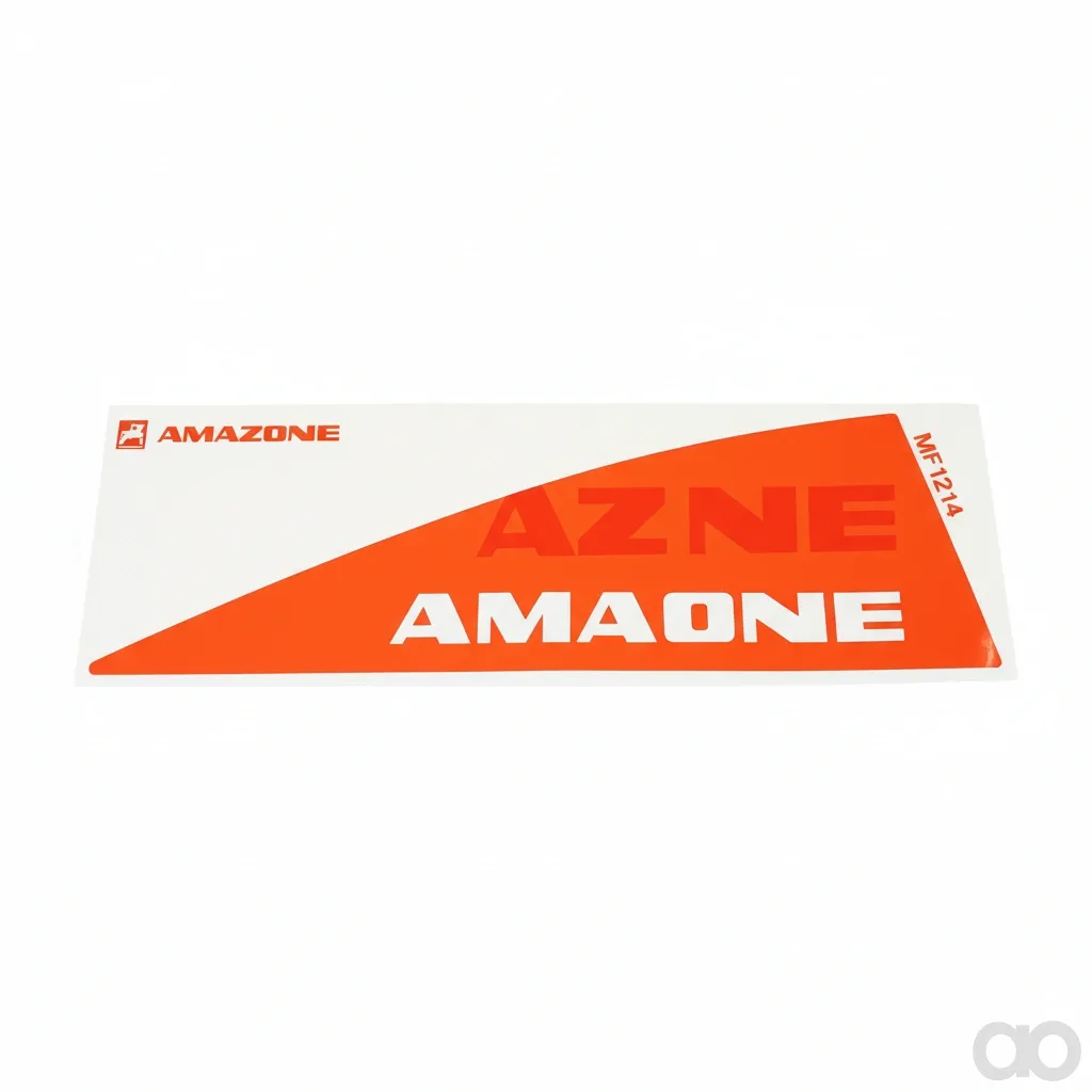 Amazone - MF1214 - Folie Flaesche Orange Behaelter