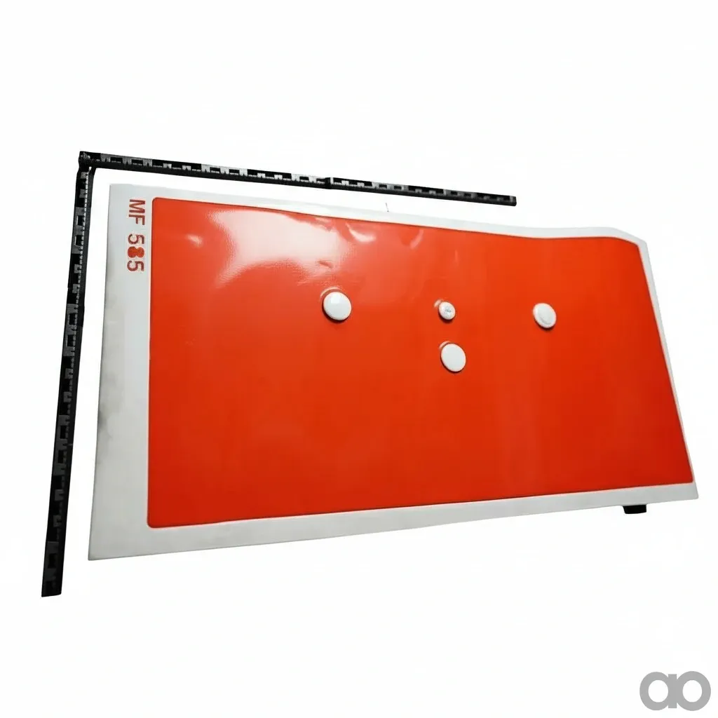 Amazone - MF585 - Folie Orange Hinten F. Cirrus