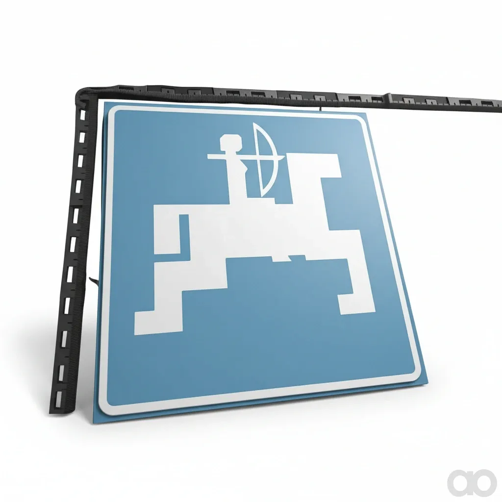 Amazone - MF999 - Folie -Logo Weiss