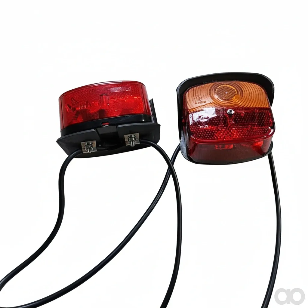Amazone - NA080 - Heckleuchte BBS 95R M. Lampen