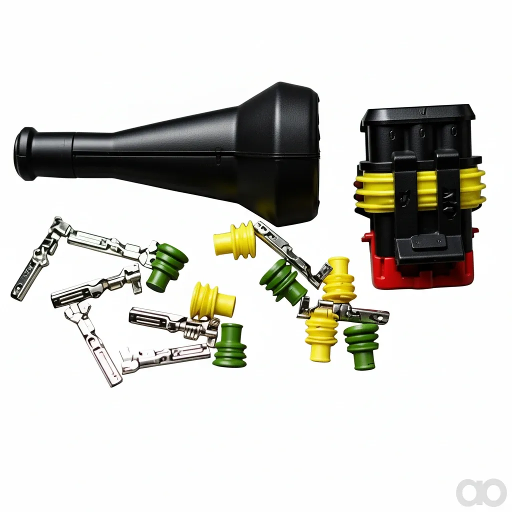 Amazone - NF079 - Reparatursatz Buchse 3 Pol. Amp