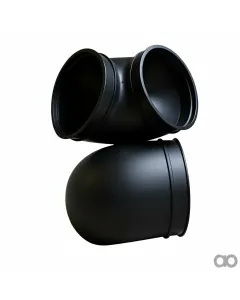Amazone - ZU024 - Gummikruemmer 90 Grad Diameter 110