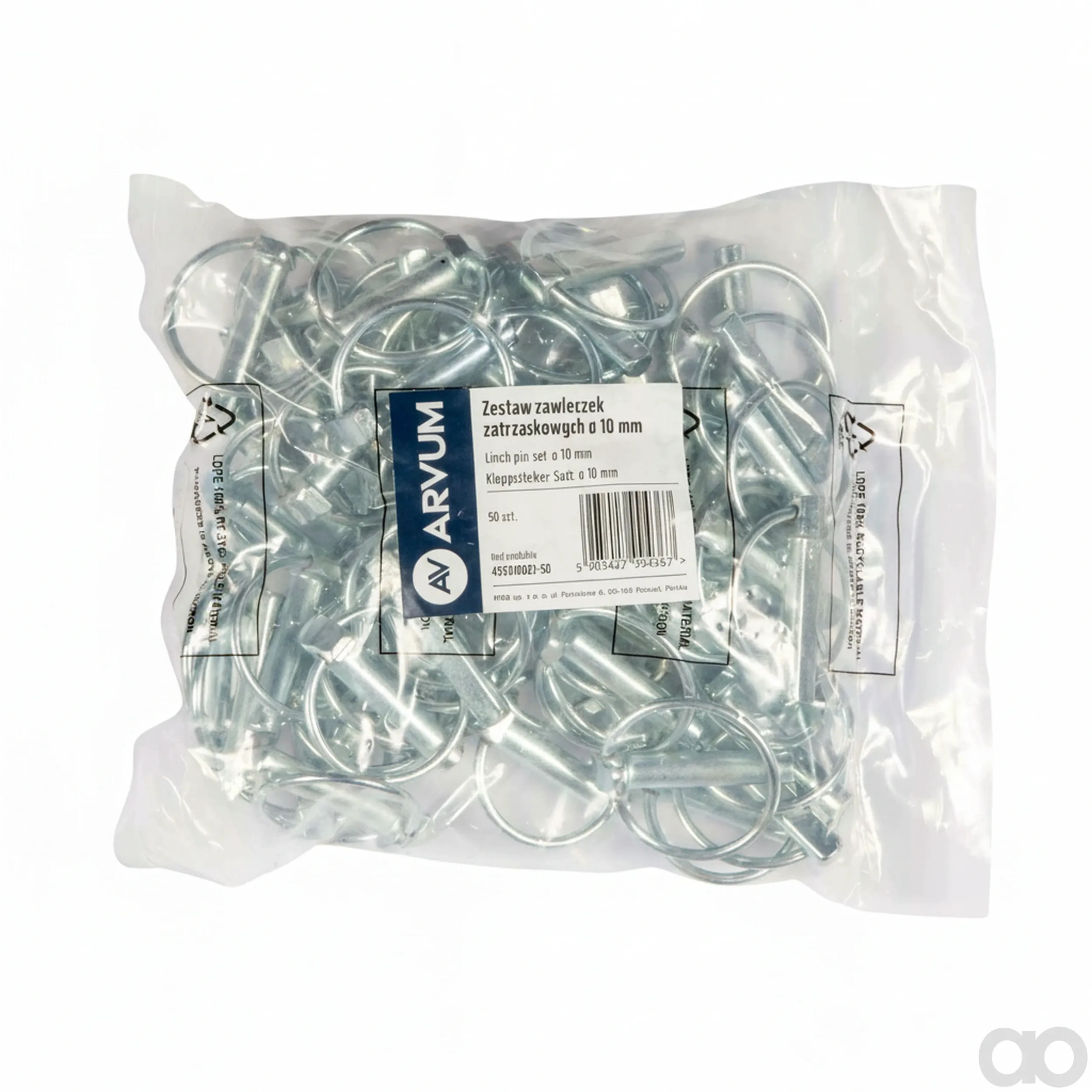 ARVUM - 49501002150 - Sicherungsstiftsatz Diameter 10 mm