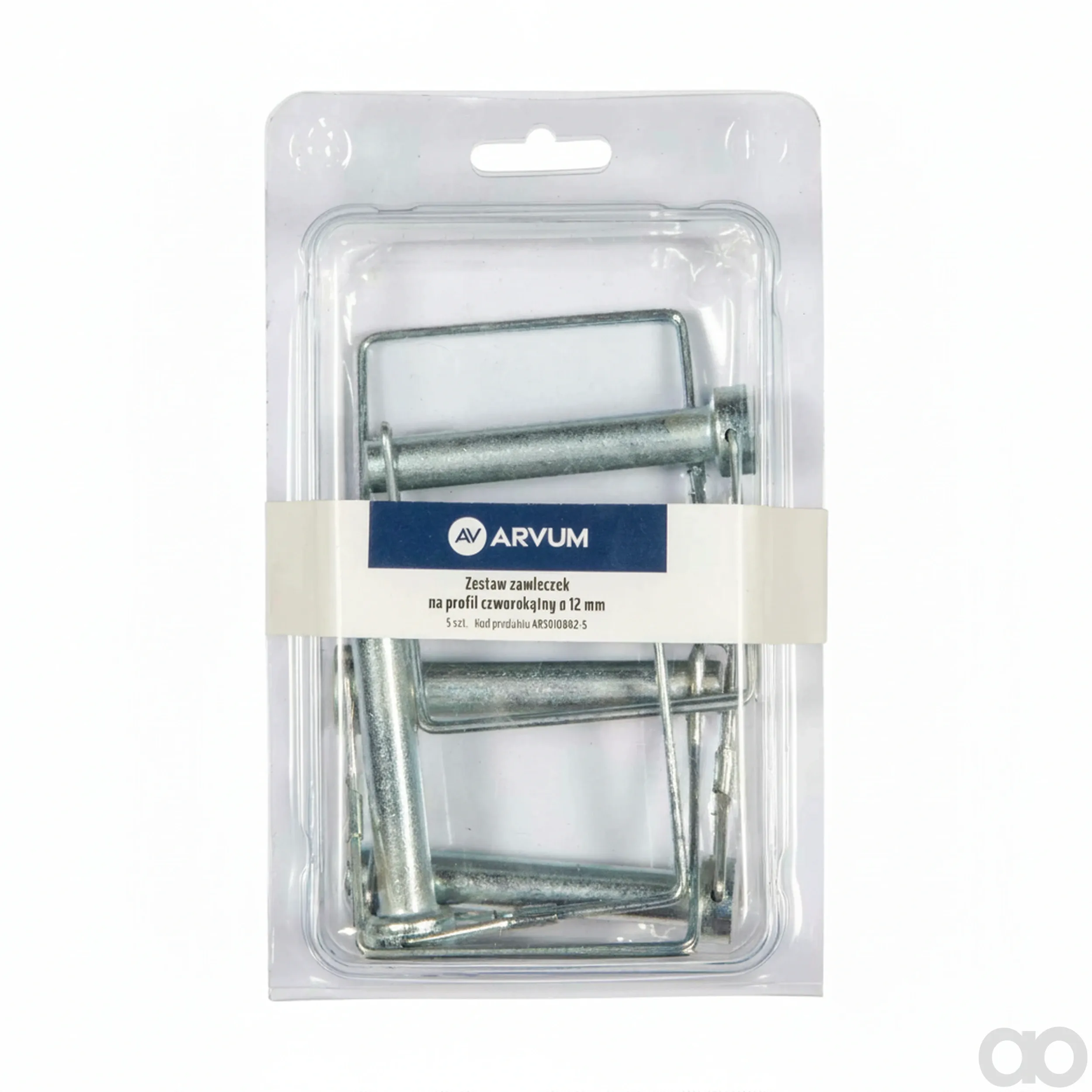 ARVUM - 4950100425 - Vierkantschaft-Sicherungsstiftsatz Diameter 12 mm