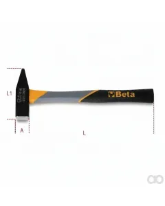 Beta - 013700700 - Hammer Mit Faserstiel