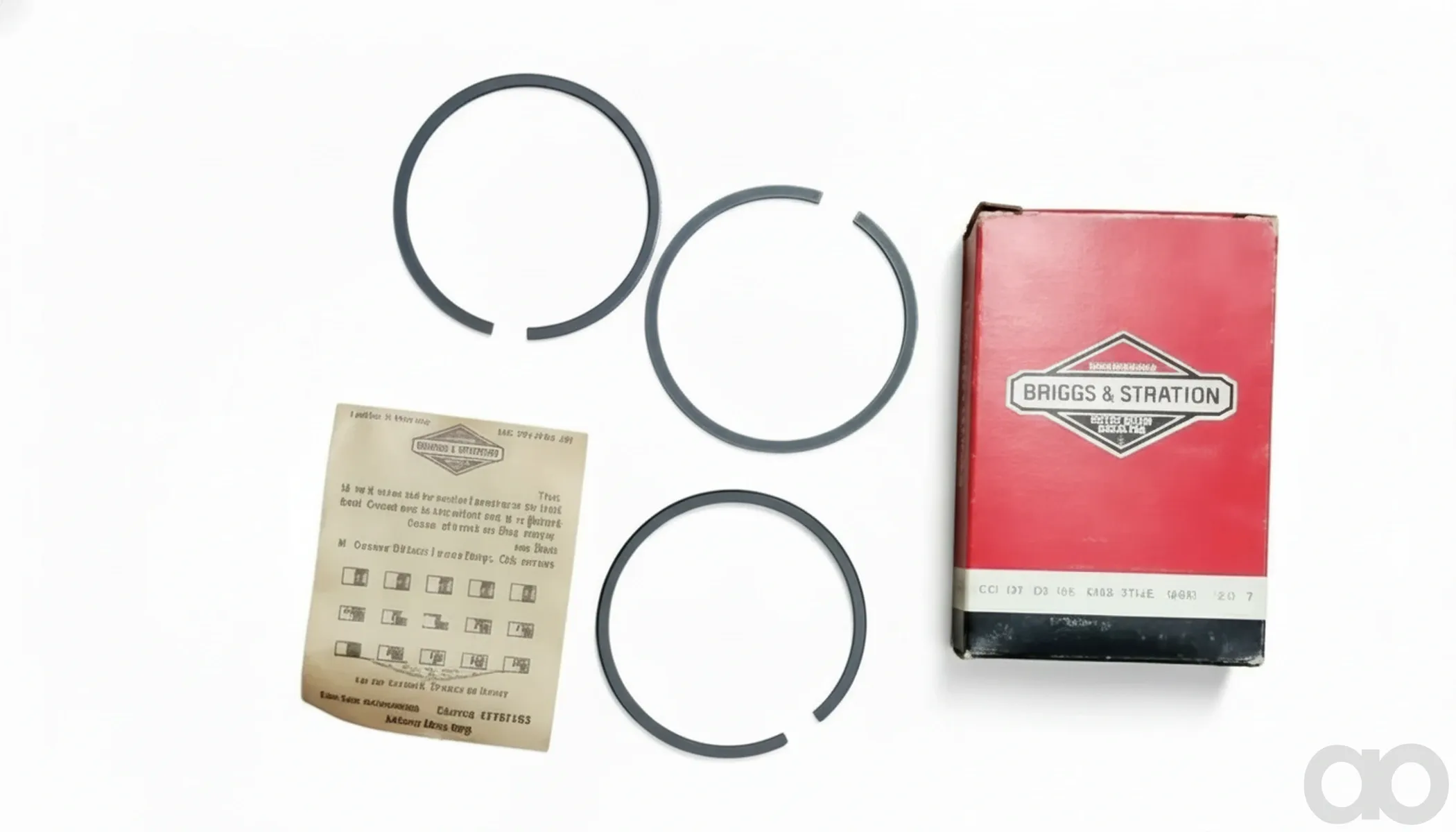 Briggs and Stratton - 298175 - Kolbenring-Satz
