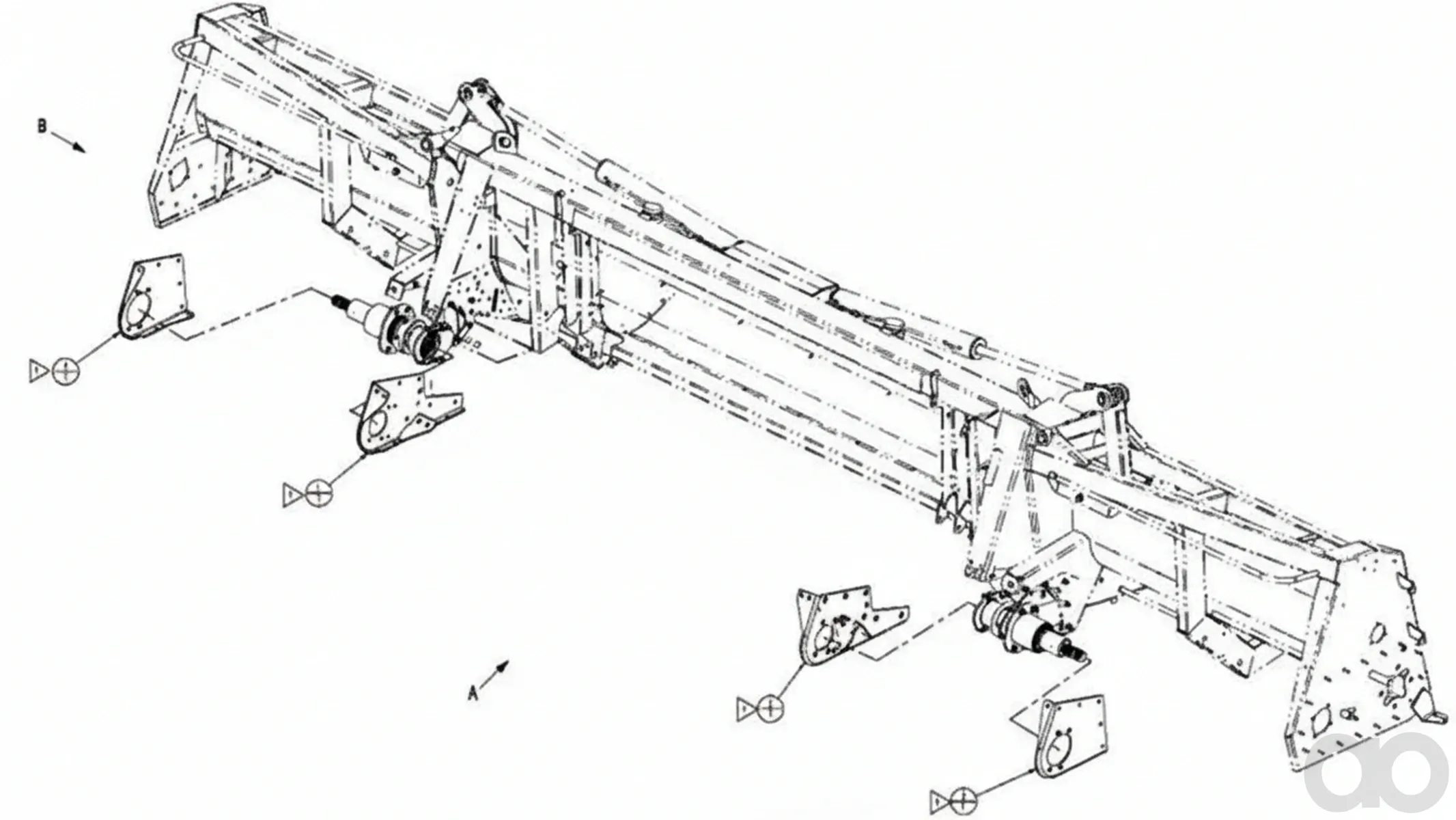 Case IH - 47855456 - Dia-Satz, Haecksler