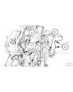 Case IH - 731136001 - DIA Satz Traktor