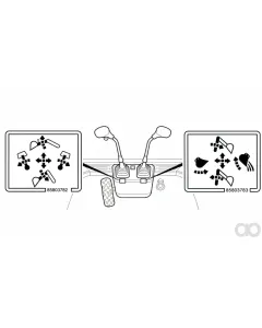 Case IH - 741354019 - Iso 2 Stellhebel Back