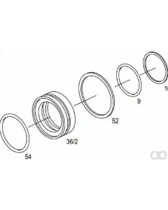 Case IH - 87384897 - Ringsatz