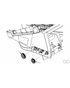 Case IH - 87626190 - Dia-Satz, Haecksler
