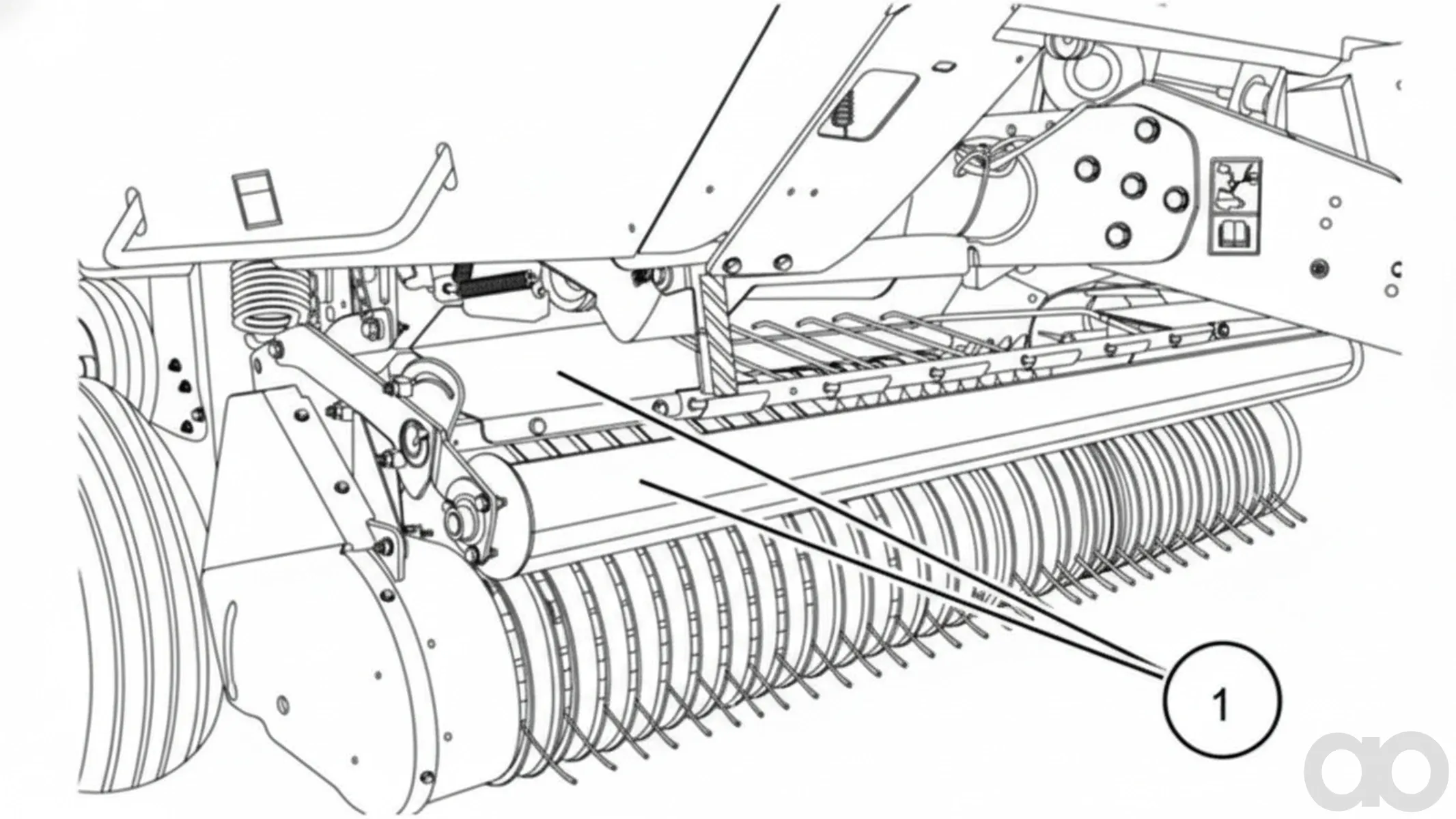 Case IH - 87758317 - Dia-Satz, Haecksler