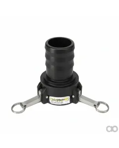 Challenger - AG058475 - 3 Kupplung mit 3 Armen X 3" Schlauchstutzen Poly-Hebelkupplung