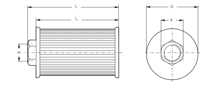 Argo Hytos - AS 010-00 - Saugfilter (Anschraubelement)
