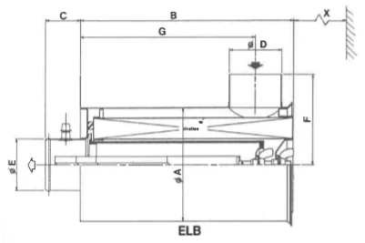 Donaldson - B120265 - Luftfilter (ELB)