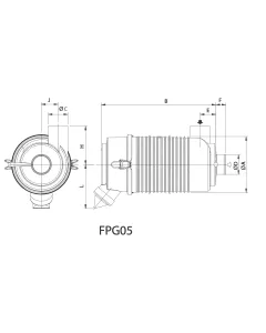 Donaldson - G057514 - Luftfilter (RadialSeal FPG)