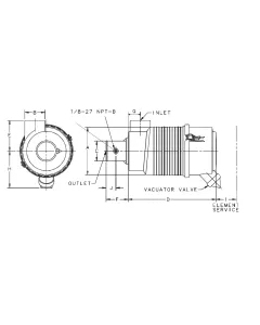 Donaldson - G065432 - Luftfilter (RadialSeal FPG)