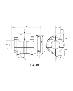 Donaldson - G100280 - Luftfilter (RadialSeal FPG)