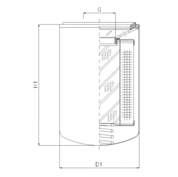 Filtrec - A142T60 - Wechselfilter SpinOn