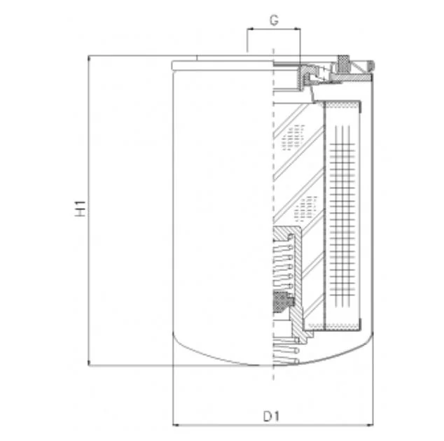 Filtrec - A211T125BM - Wechselfilter SpinOn