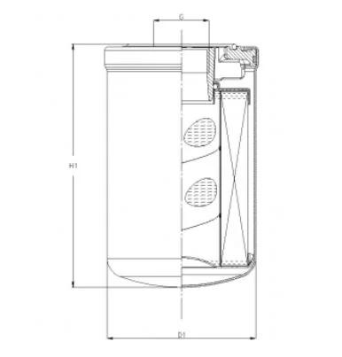 Filtrec - A405G06 - Wechselfilter SpinOn HyCycle