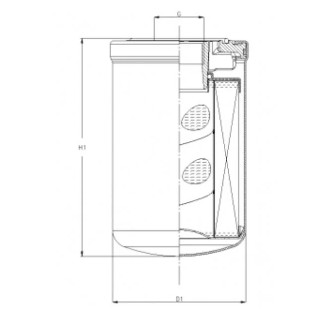 Filtrec - A421C05 - Wechselfilter SpinOn HyCycle