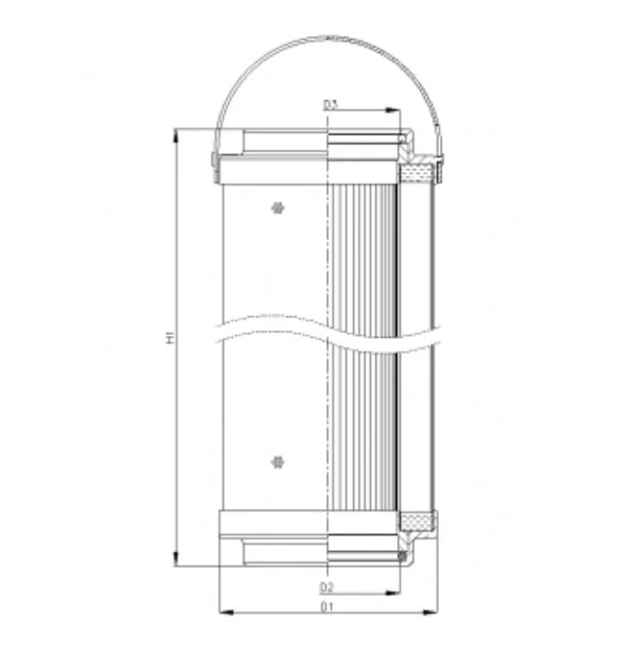Filtrec - C226G06 - Hydraulikfilterelement (coreless)