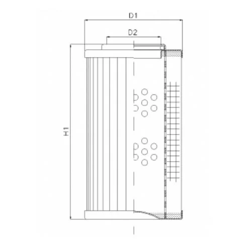 Filtrec - D120G01AV/ESD - Hydraulikfilterelement (Druckfilter)