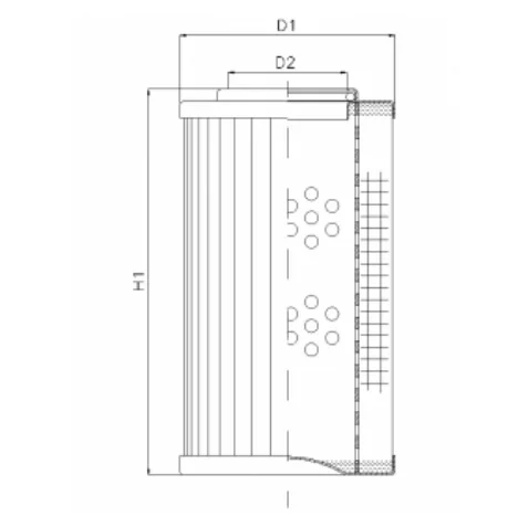 Filtrec - D120G01AV - Hydraulikfilterelement (Druckfilter)