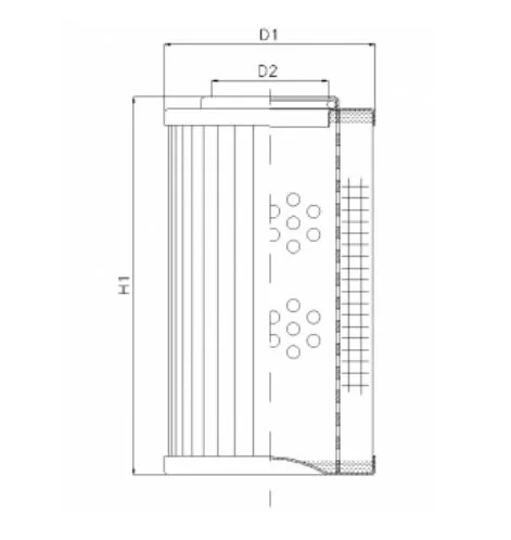 Filtrec - D123G06AV - Hydraulikfilterelement (Druckfilter)