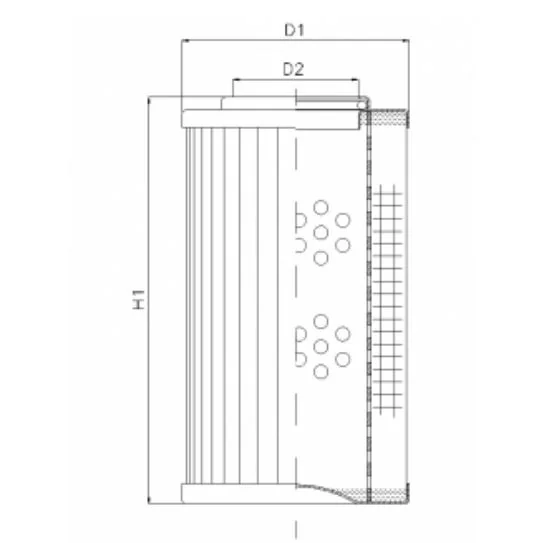 Filtrec - D126G25A - Hydraulikfilterelement (Druckfilter)