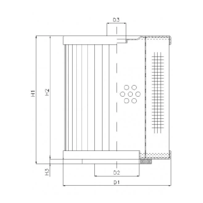 Filtrec - D261G25 - Hydraulikfilterelement (Druckfilter)